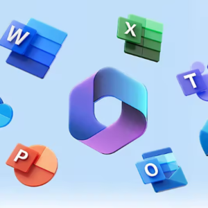 a few microsoft app logos